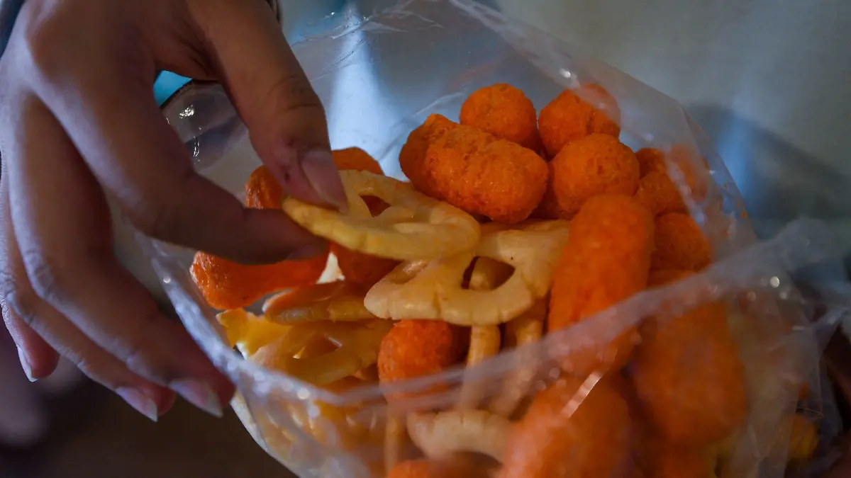 Comida chatarra en escuelas